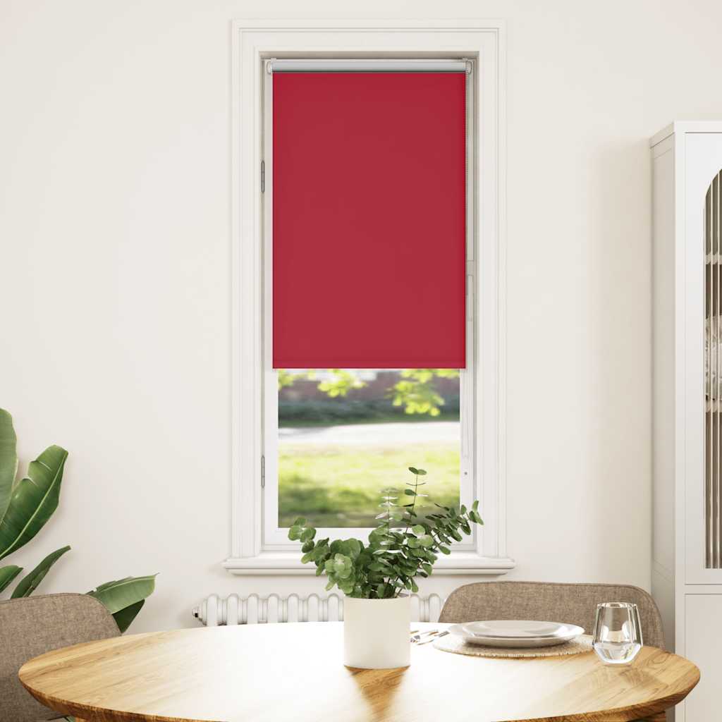 JUNG Vida Verdunkelungsrollo Rot 55x150 cm Stoffbreite 50,7 cm Polyester