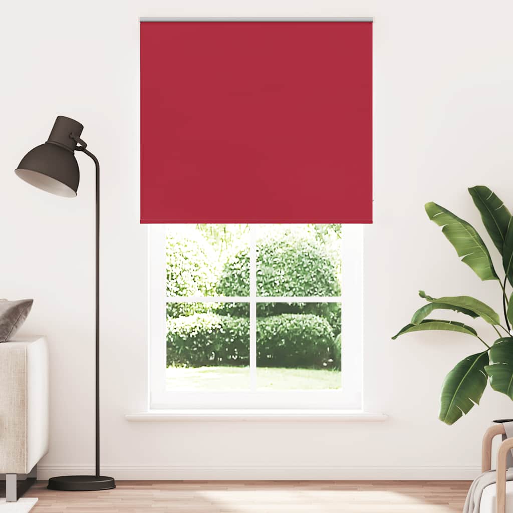 JUNG Vida Verdunkelungsrollo Rot 135x210cm Stoffbreite 131,6cm Polyester