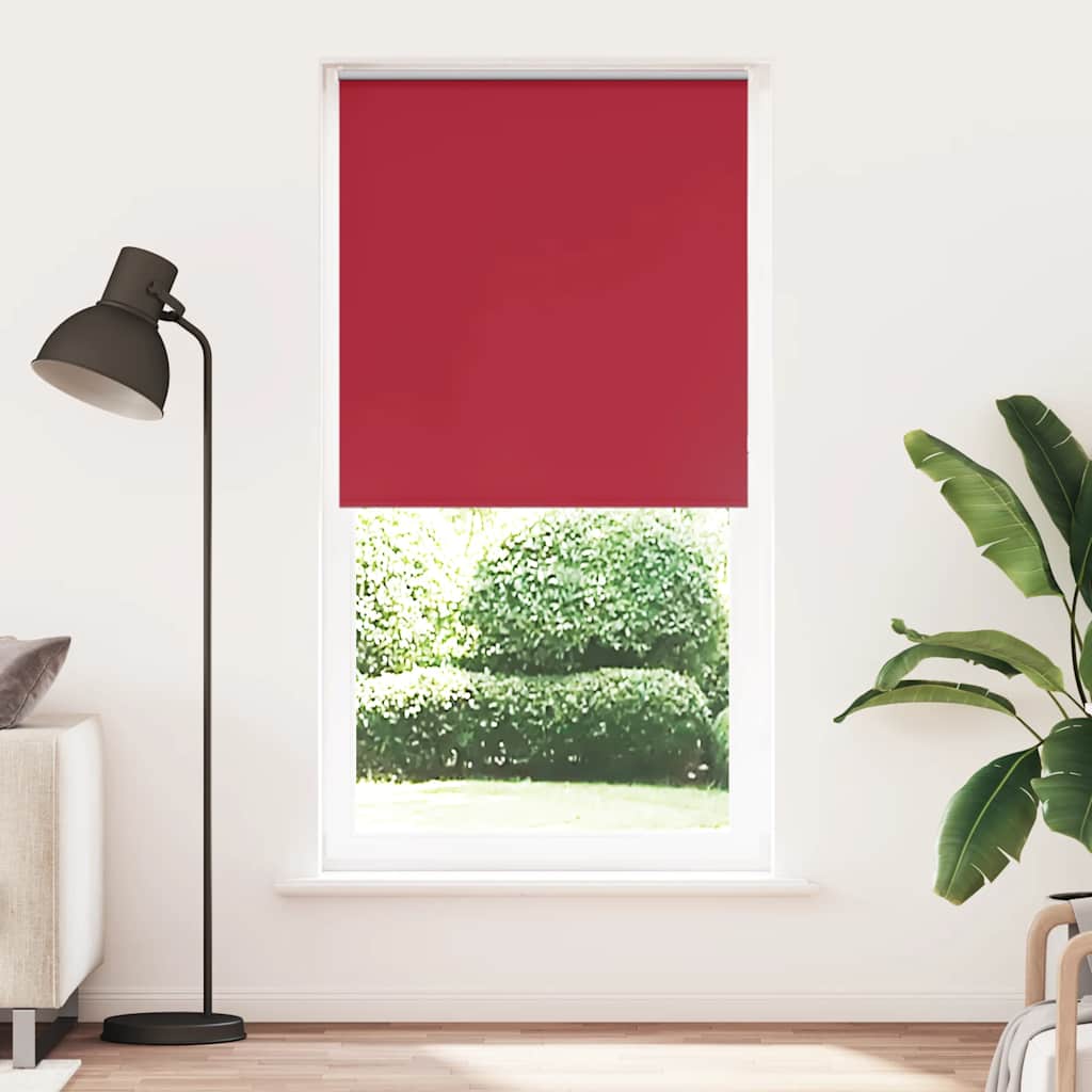 JUNG Vida Verdunkelungsrollo Rot 95x230 cm Stoffbreite 90,7 cm Polyester