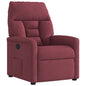 JUNG Vida Relaxsessel Weinrot Stoff