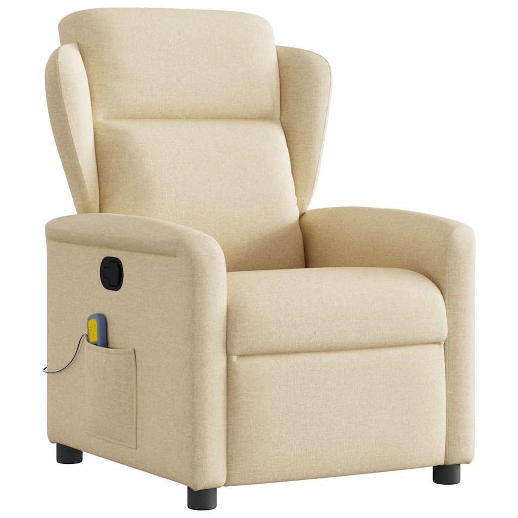JUNG Vida Massagesessel Creme Stoff