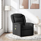 JUNG Vida Massagesessel Schwarz Stoff