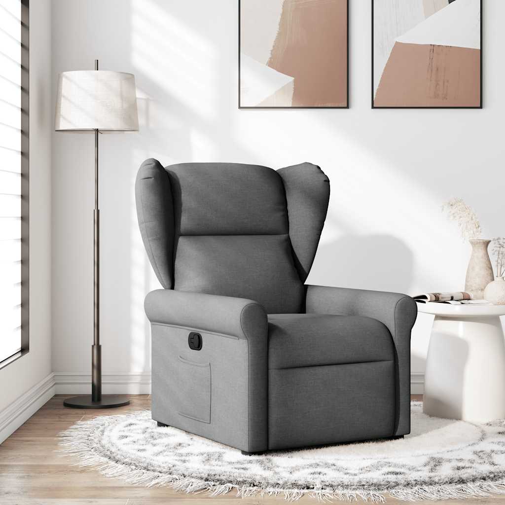 JUNG Vida Relaxsessel Dunkelgrau Stoff
