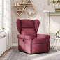 JUNG Vida Relaxsessel Weinrot Stoff