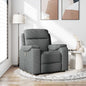 JUNG Vida Relaxsessel Dunkelgrau Stoff