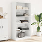 JUNG Vida Kleiderschrank Weiß 100x50x200 cm Holzwerkstoff
