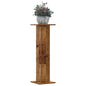 JUNG Vida Pflanzenständer 2 Stk. Altholz-Optik 30x30x95 cm Holzwerkstoff