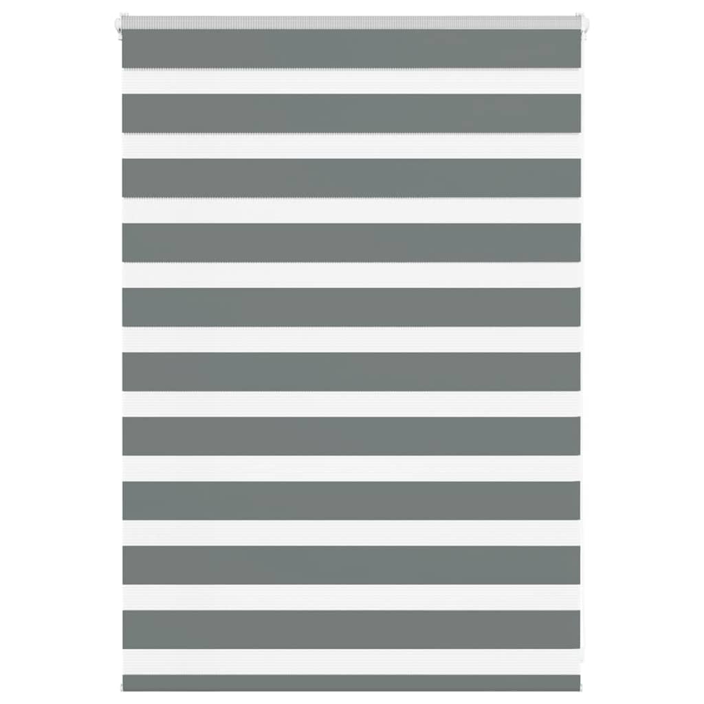 JUNG Vida Doppelrollo Dunkelgrau 95x100 cm Stoffbreite 90,9 cm Polyester