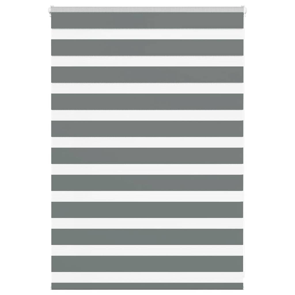 JUNG Vida Doppelrollo Dunkelgrau 100x100 cm Stoffbreite 95,9 cm Polyester