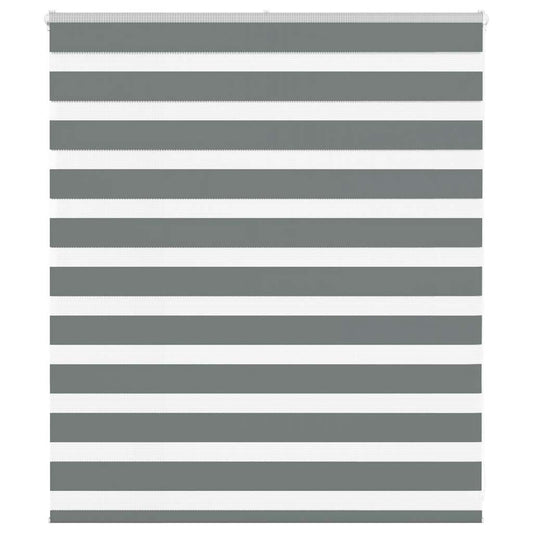 JUNG Vida Doppelrollo Dunkelgrau 125x100 cm Stoffbreite 120,9 cm Polyester