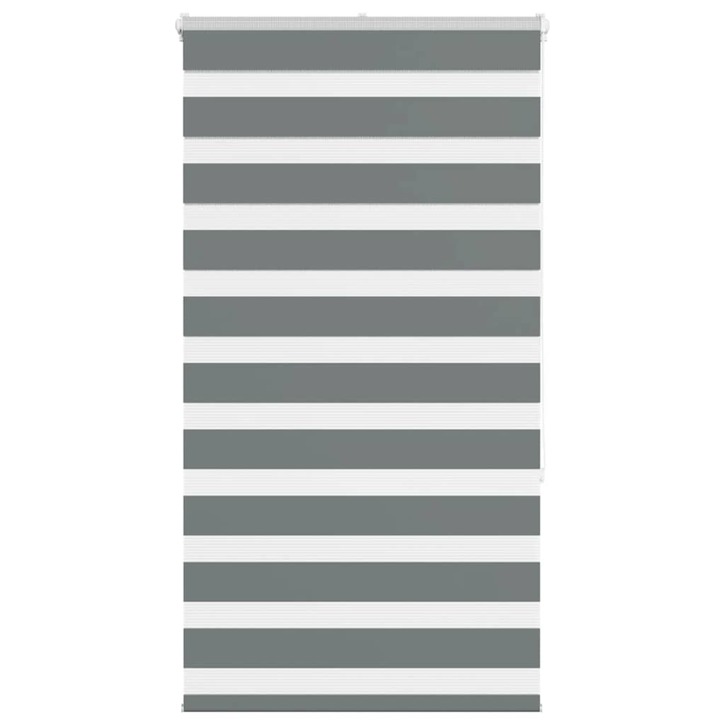 JUNG Vida Doppelrollo Dunkelgrau 85x150 cm Stoffbreite 80,9 cm Polyester