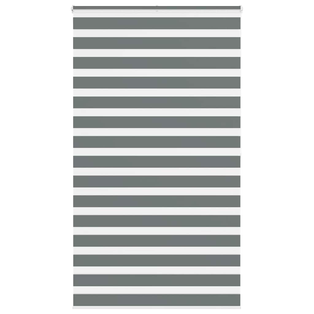JUNG Vida Doppelrollo Dunkelgrau 125x200 cm Stoffbreite 120,9 cm Polyester