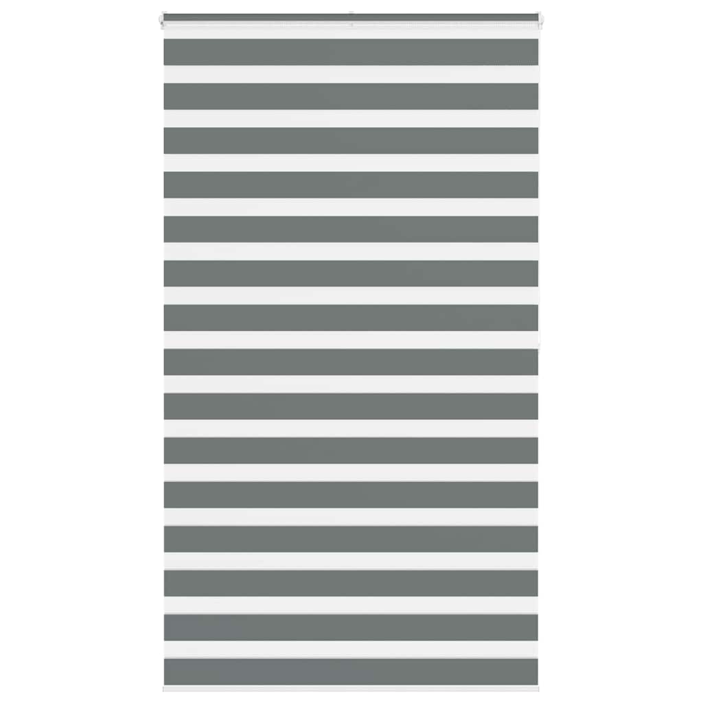 JUNG Vida Doppelrollo Dunkelgrau 130x200 cm Stoffbreite 125,9 cm Polyester