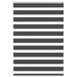 JUNG Vida Doppelrollo Schwarz 95x100 cm Stoffbreite 90,9 cm Polyester