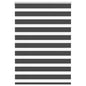 JUNG Vida Doppelrollo Schwarz 105x100 cm Stoffbreite 100,9 cm Polyester