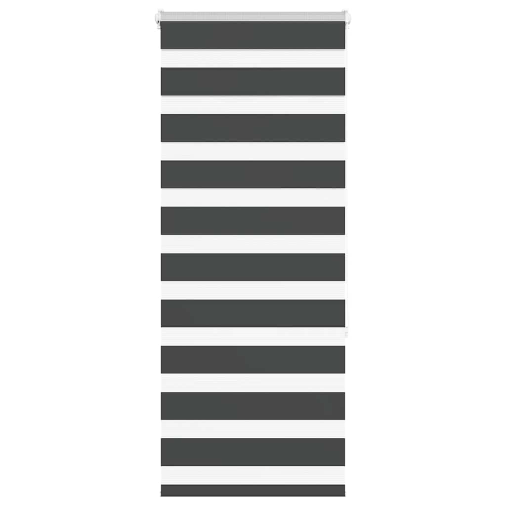 JUNG Vida Doppelrollo Schwarz 55x150 cm Stoffbreite 50,9 cm Polyester