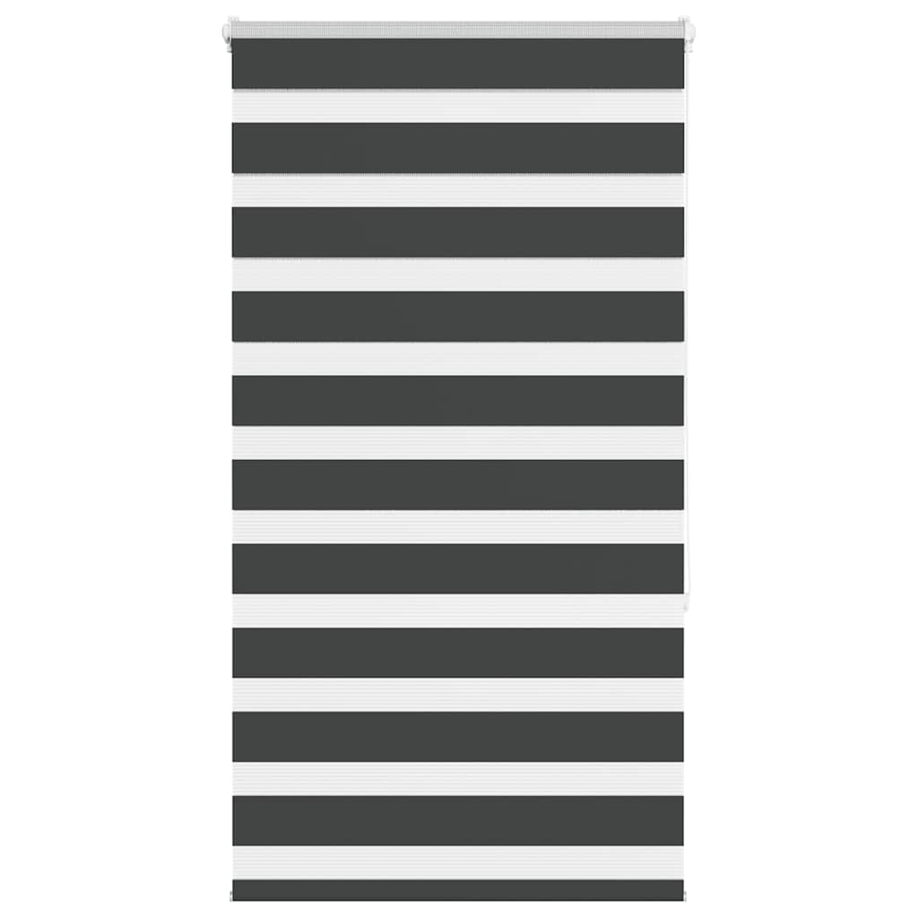 JUNG Vida Doppelrollo Schwarz 85x150 cm Stoffbreite 80,9 cm Polyester