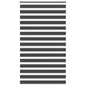 JUNG Vida Doppelrollo Schwarz 135x200 cm Stoffbreite 130,9 cm Polyester