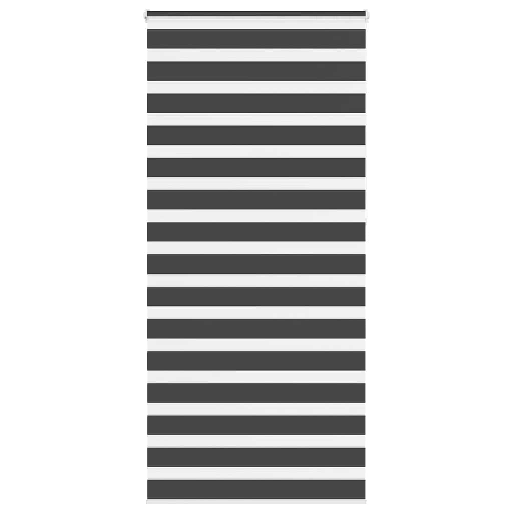 JUNG Vida Doppelrollo Schwarz 95x230 cm Stoffbreite 90,9 cm Polyester