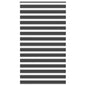 JUNG Vida Doppelrollo Schwarz 120x230 cm Stoffbreite 115,9 cm Polyester