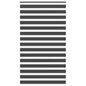 JUNG Vida Doppelrollo Schwarz 135x230 cm Stoffbreite 130,9 cm Polyester