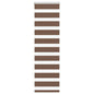 JUNG Vida Doppelrollo Braun 50x100 cm Stoffbreite 45,9 cm Polyester