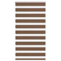 JUNG Vida Doppelrollo Braun 80x100 cm Stoffbreite 75,9 cm Polyester