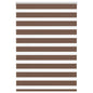 JUNG Vida Doppelrollo Braun 95x100 cm Stoffbreite 90,9 cm Polyester