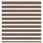 JUNG Vida Doppelrollo Braun 140x100 cm Stoffbreite 135,9 cm Polyester