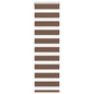 JUNG Vida Doppelrollo Braun 50x150 cm Stoffbreite 45,9 cm Polyester