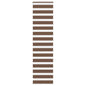 JUNG Vida Doppelrollo Braun 65x200 cm Stoffbreite 60,9 cm Polyester