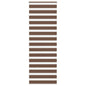JUNG Vida Doppelrollo Braun 80x230 cm Stoffbreite 75,9 cm Polyester