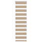 JUNG Vida Doppelrollo Sandbraun 45x100 cm Stoffbreite 40,9 cm Polyester