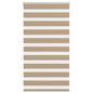 JUNG Vida Doppelrollo Sandbraun 70x100 cm Stoffbreite 65,9 cm Polyester