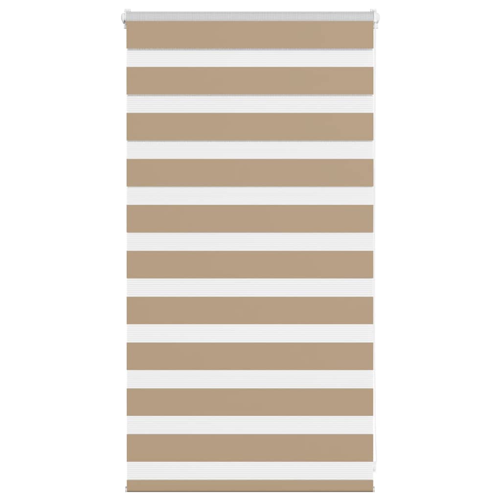 JUNG Vida Doppelrollo Sandbraun 85x100 cm Stoffbreite 80,9 cm Polyester