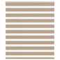 JUNG Vida Doppelrollo Sandbraun 135x100 cm Stoffbreite 130,9 cm Polyester