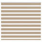 JUNG Vida Doppelrollo Sandbraun 155x100 cm Stoffbreite 150,9 cm Polyester