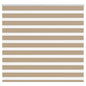 JUNG Vida Doppelrollo Sandbraun 160x100 cm Stoffbreite 155,9 cm Polyester