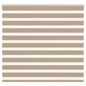 JUNG Vida Doppelrollo Sandbraun 165x100 cm Stoffbreite 160,9 cm Polyester