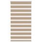 JUNG Vida Doppelrollo Sandbraun 70x150 cm Stoffbreite 65,9 cm Polyester