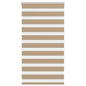 JUNG Vida Doppelrollo Sandbraun 80x150 cm Stoffbreite 75,9 cm Polyester