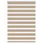 JUNG Vida Doppelrollo Sandbraun 115x150 cm Stoffbreite 110,9 cm Polyester