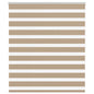 JUNG Vida Doppelrollo Sandbraun 135x150 cm Stoffbreite 130,9 cm Polyester