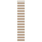 JUNG Vida Doppelrollo Sandbraun 40x200 cm Stoffbreite 35,9 cm Polyester
