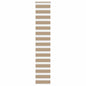 JUNG Vida Doppelrollo Sandbraun 50x200 cm Stoffbreite 45,9 cm Polyester