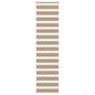 JUNG Vida Doppelrollo Sandbraun 60x200 cm Stoffbreite 55,9 cm Polyester