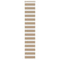 JUNG Vida Doppelrollo Sandbraun 40x230 cm Stoffbreite 35,9 cm Polyester