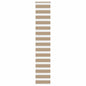 JUNG Vida Doppelrollo Sandbraun 45x230 cm Stoffbreite 40,9 cm Polyester