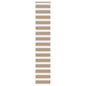 JUNG Vida Doppelrollo Sandbraun 50x230 cm Stoffbreite 45,9 cm Polyester