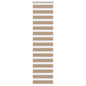 JUNG Vida Doppelrollo Sandbraun 60x230 cm Stoffbreite 55,9 cm Polyester